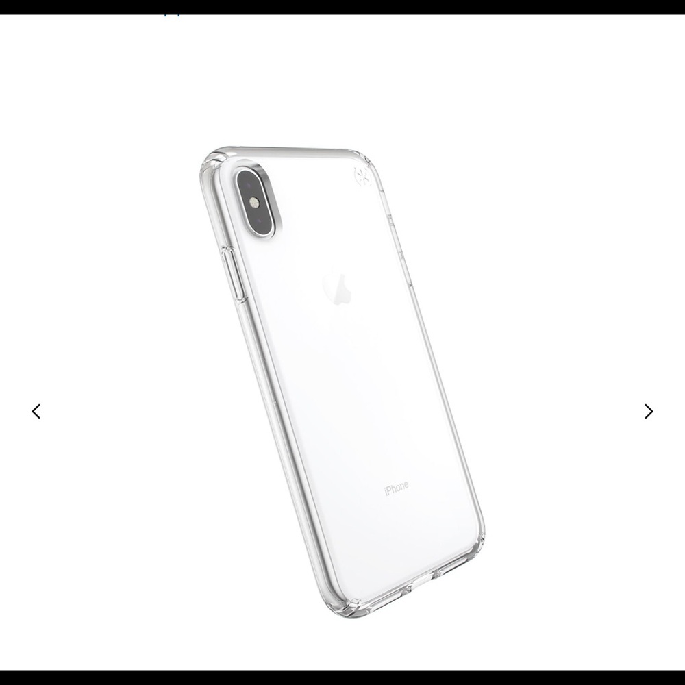 Clear iPhone XS Max case